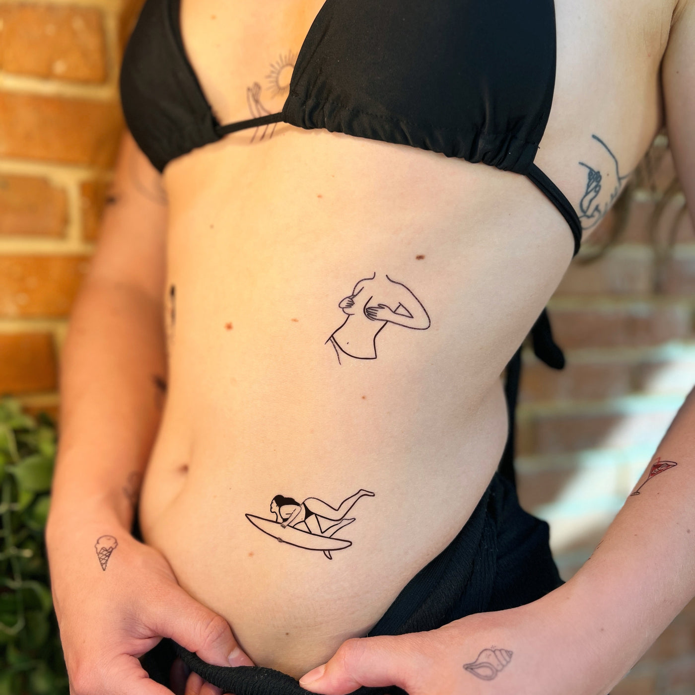SUMMER TEMPORARY TATTOOS