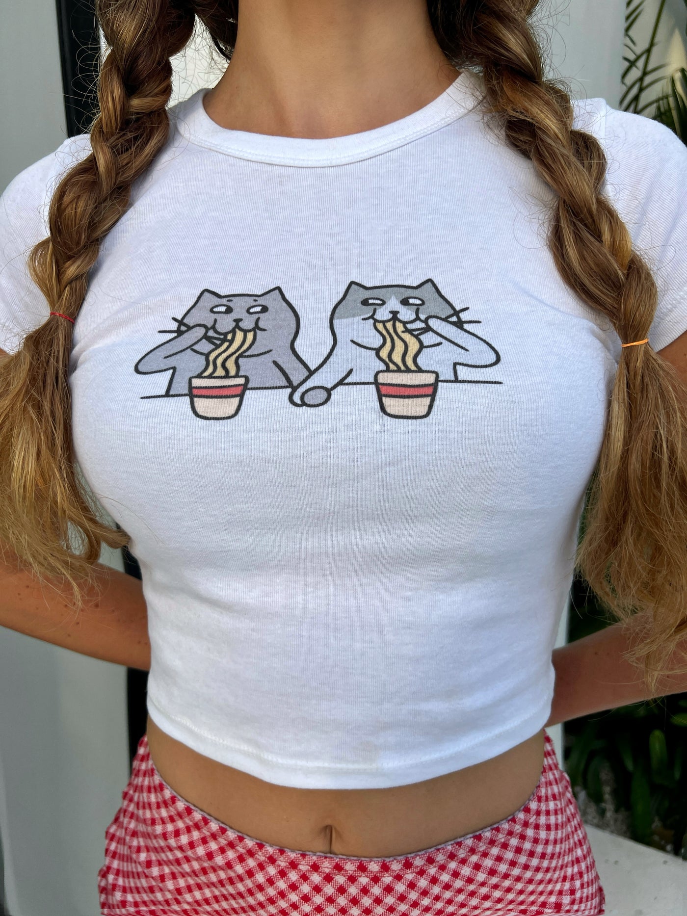 New baby tees are here 🐱🍜