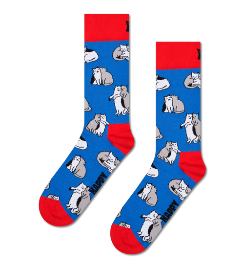 CHAUSSETTES HAPPY - CHATS CÂLINS 