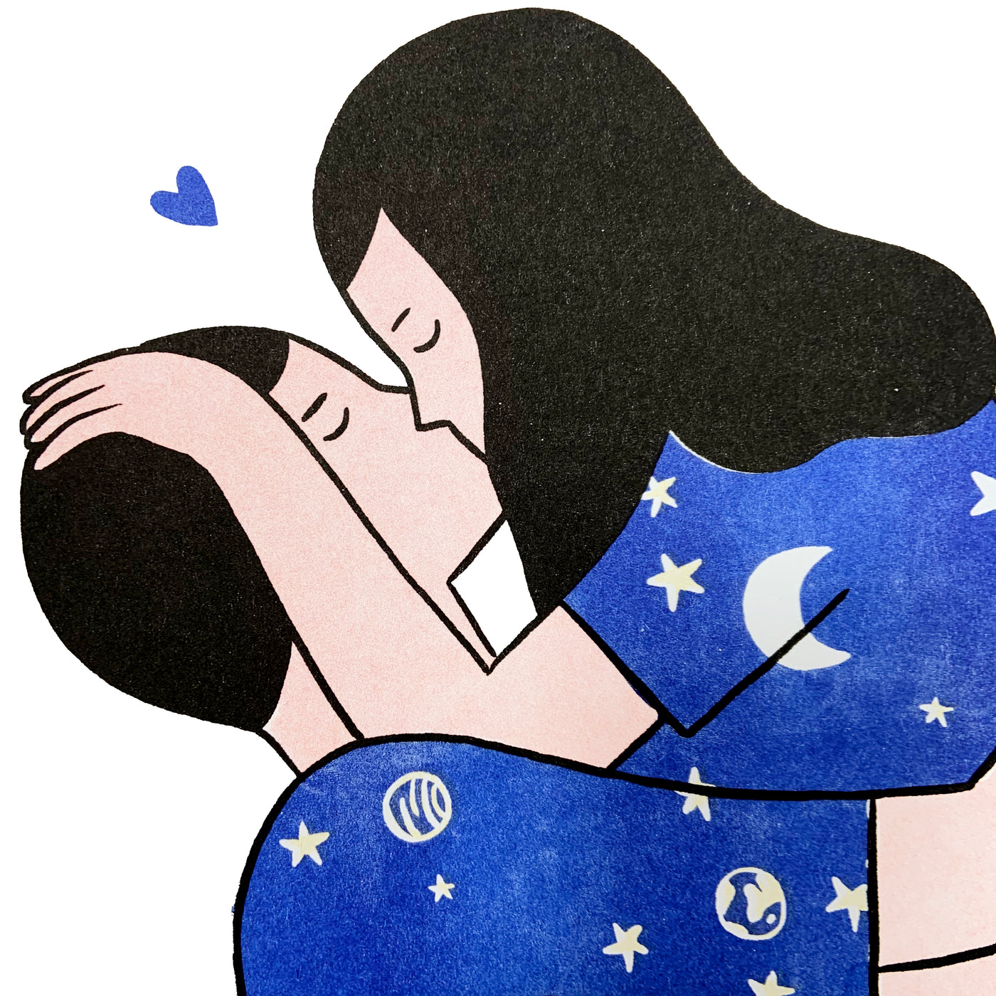 Baiser au clair de lune