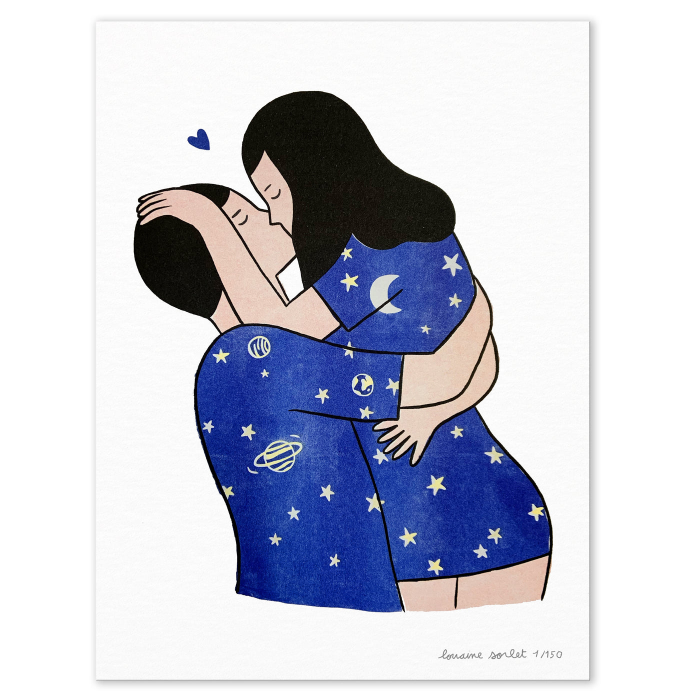 Baiser au clair de lune