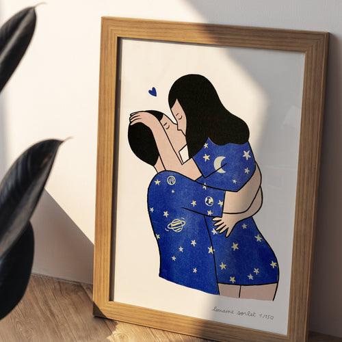 Baiser au clair de lune